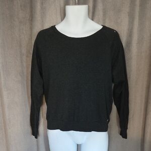 TNA Dark Gray Crew Neck Sweater